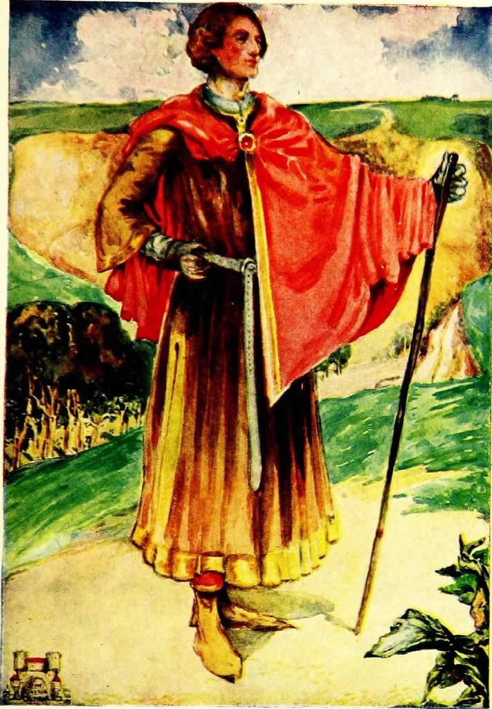 An illustration from English costume, 1907, leaf 110