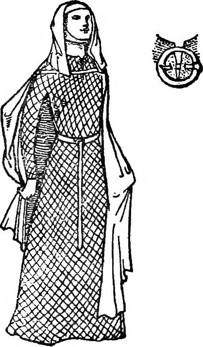 An illustration from English costume, 1907, leaf 116