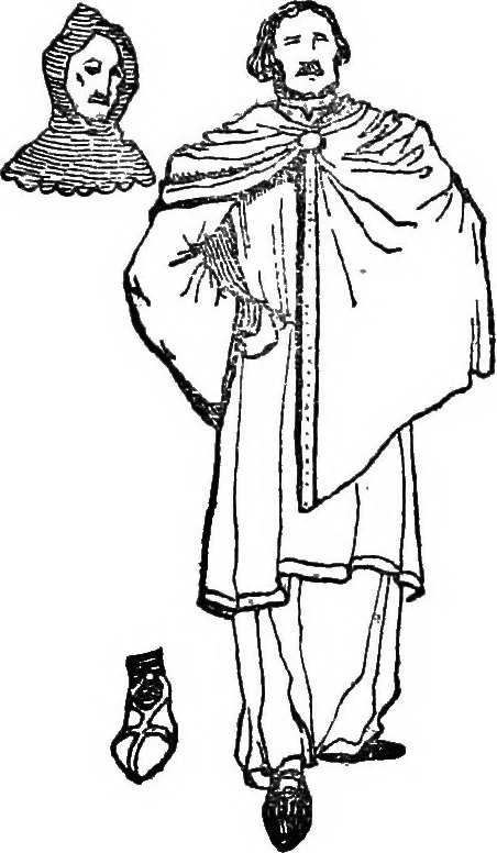 An illustration from English costume, 1907, leaf 124