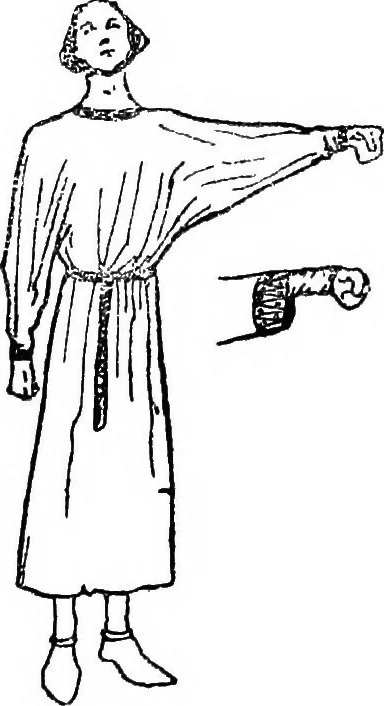 An illustration from English costume, 1907, leaf 145