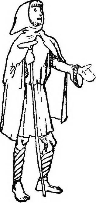 An illustration from English costume, 1907, leaf 169