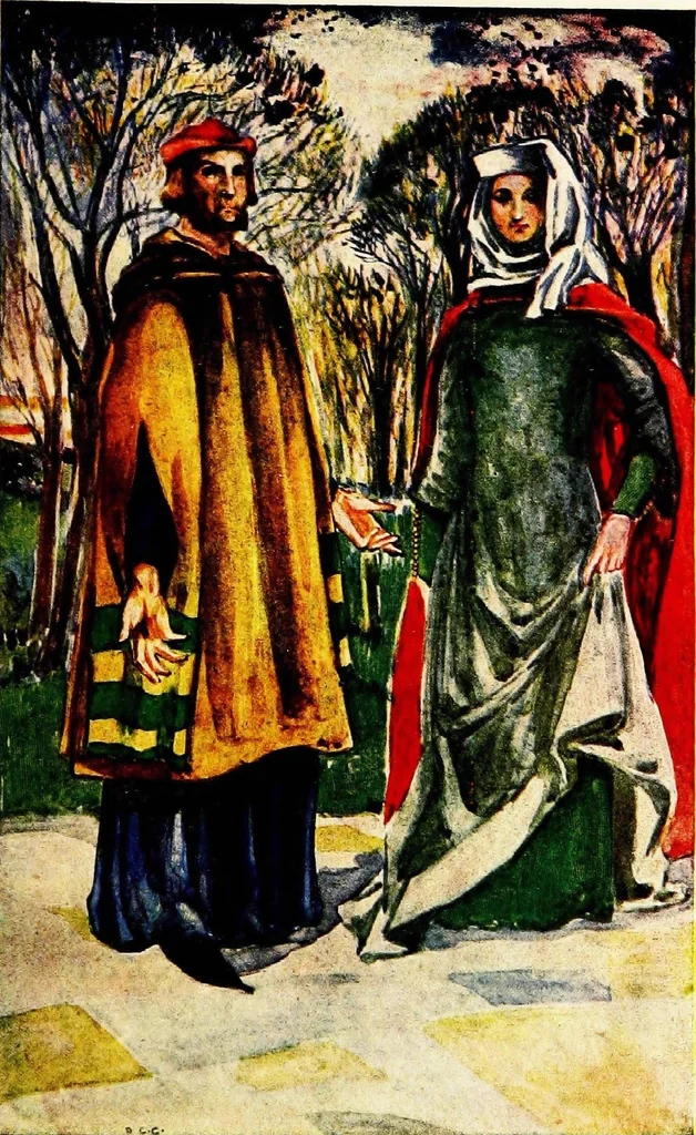 An illustration from English costume, 1907, leaf 188