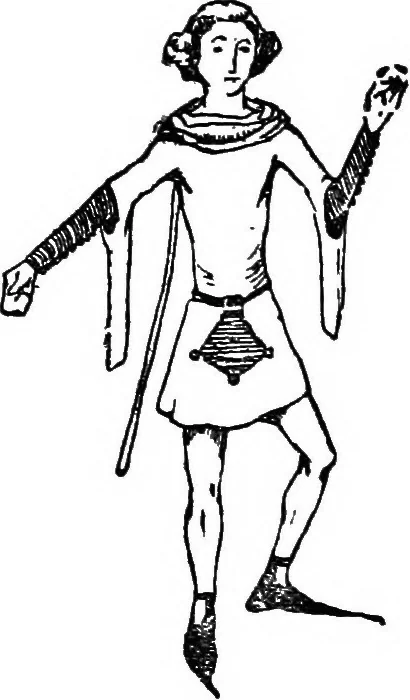An illustration from English costume, 1907, leaf 194