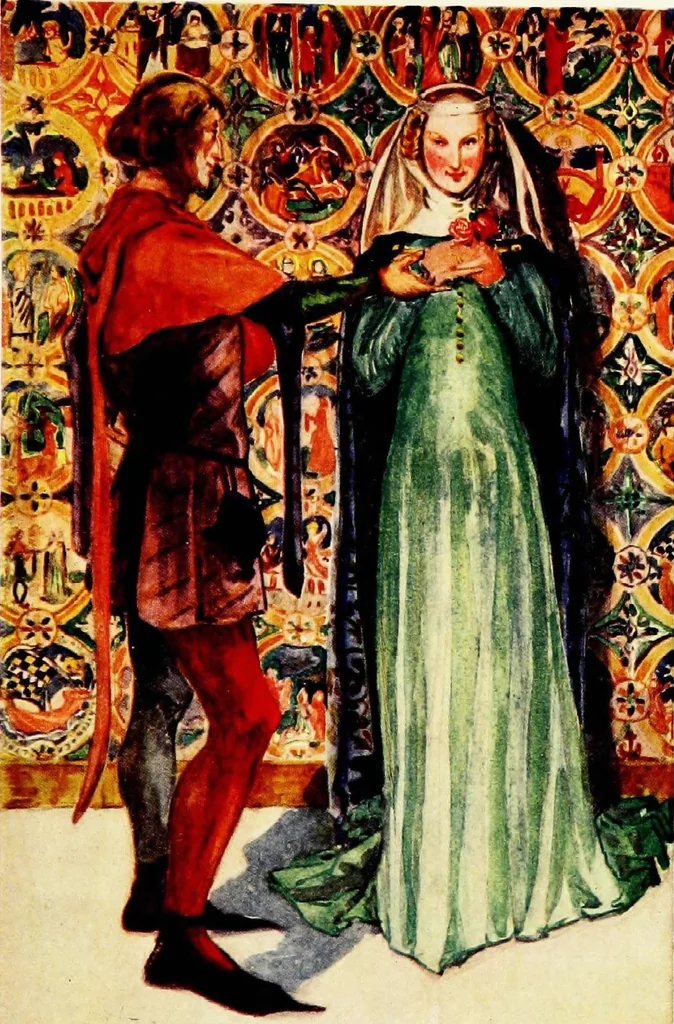 An illustration from English costume, 1907, leaf 200