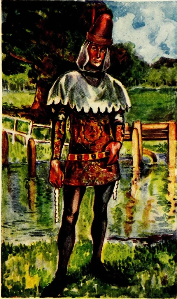 An illustration from English costume, 1907, leaf 220