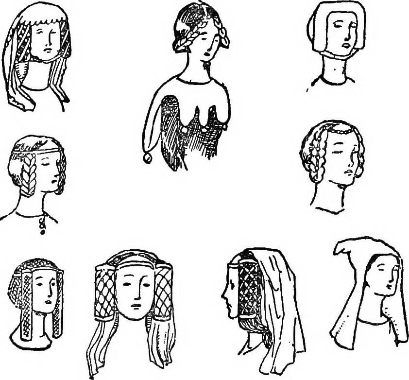 An illustration from English costume, 1907, leaf 225