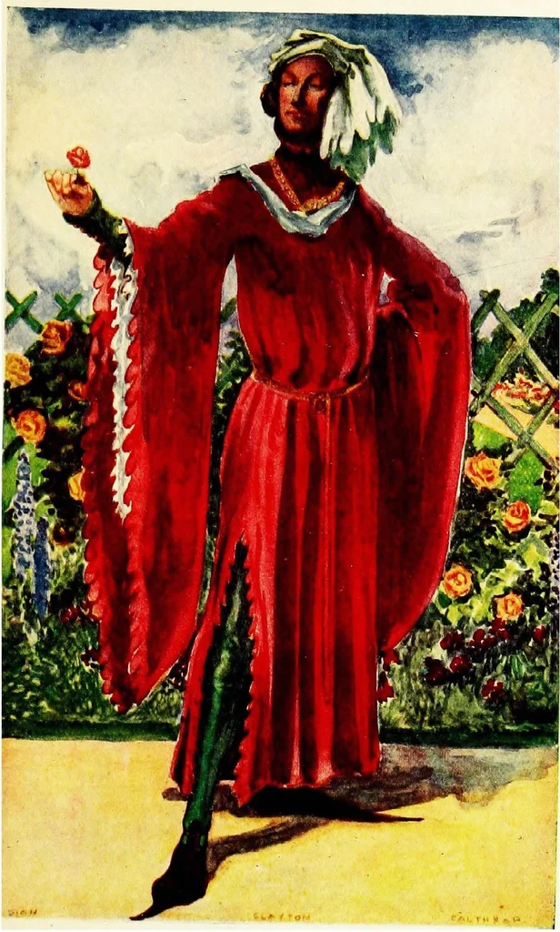 An illustration from English costume, 1907, leaf 244