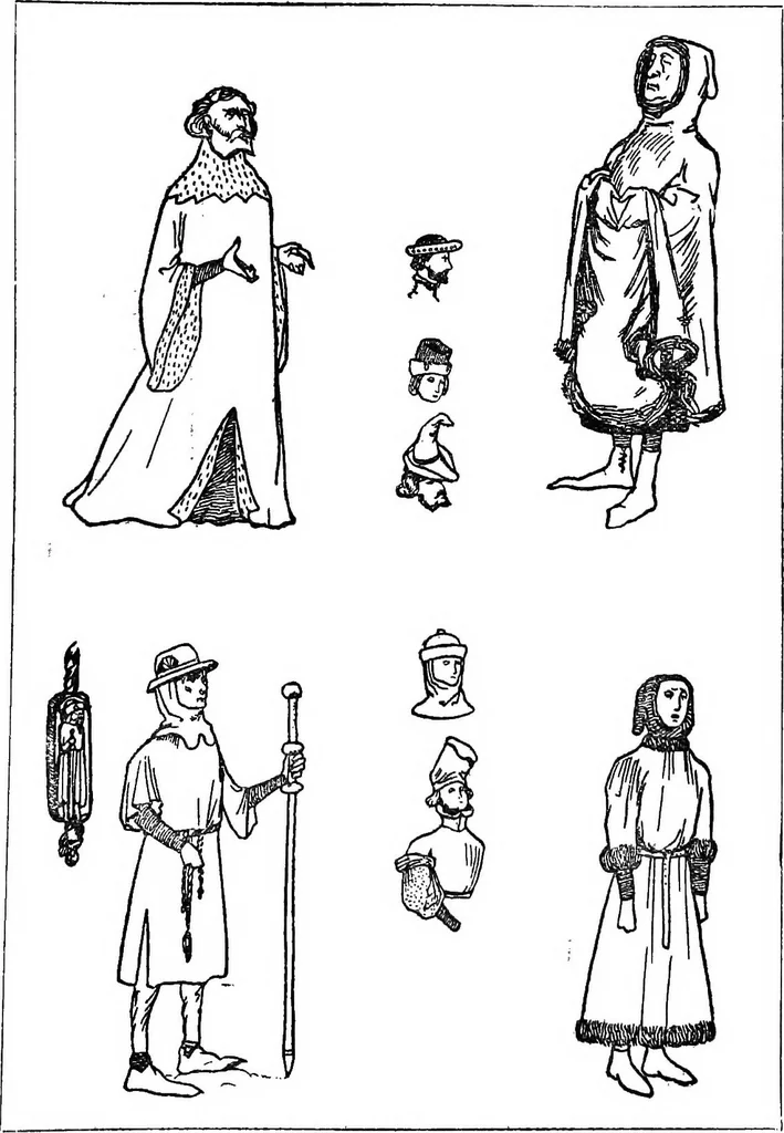 An illustration from English costume, 1907, leaf 280