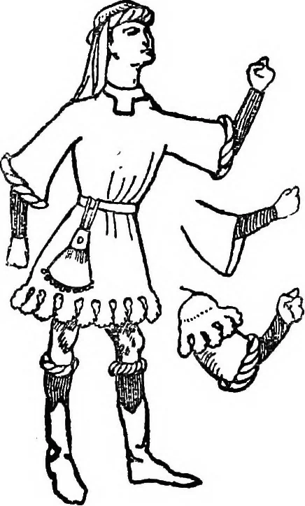 An illustration from English costume, 1907, leaf 309
