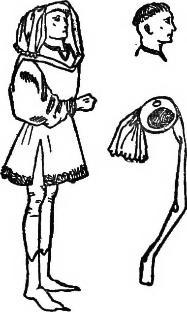 An illustration from English costume, 1907, leaf 312