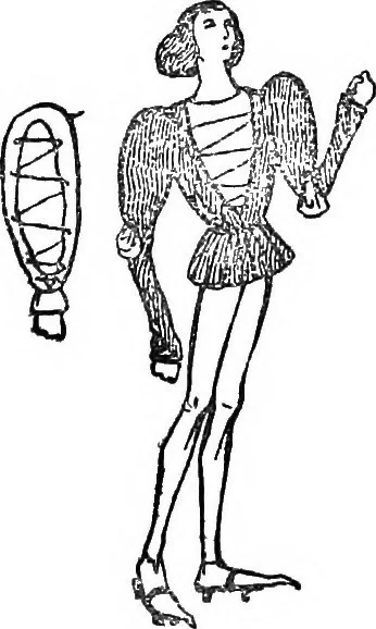 An illustration from English costume, 1907, leaf 347
