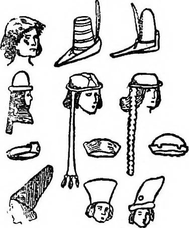 An illustration from English costume, 1907, leaf 349