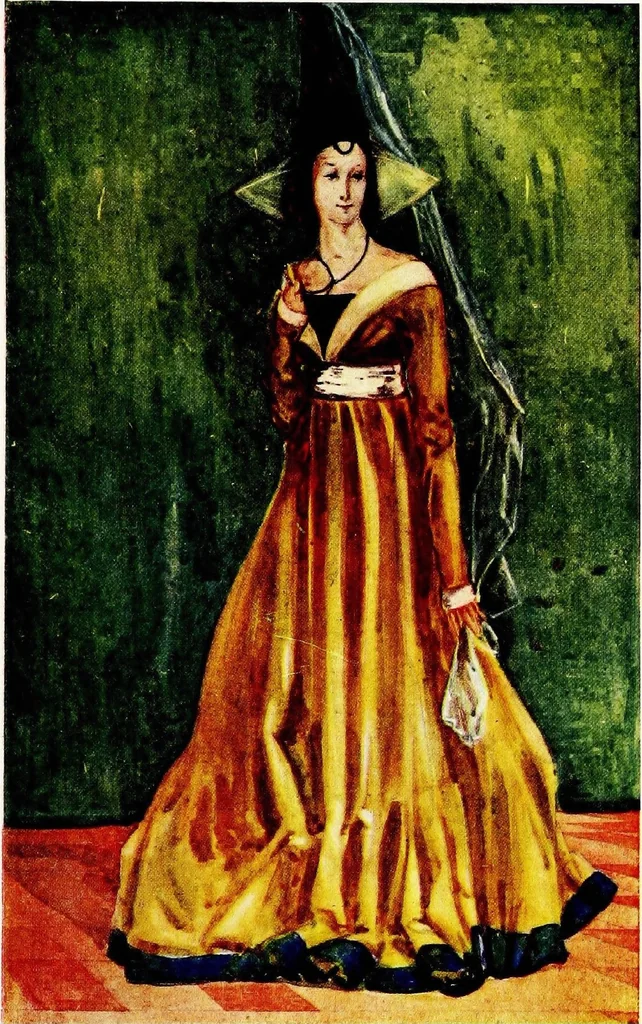 An illustration from English costume, 1907, leaf 356