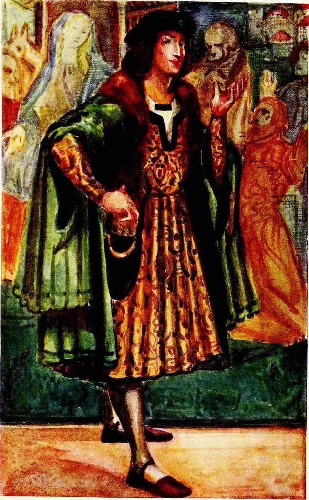 An illustration from English costume, 1907, leaf 368