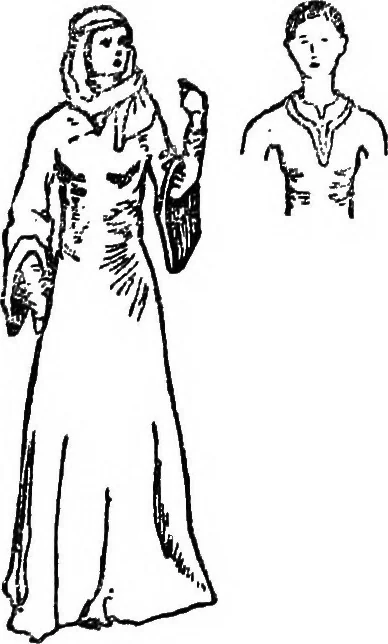 An illustration from English costume, 1907, leaf 37