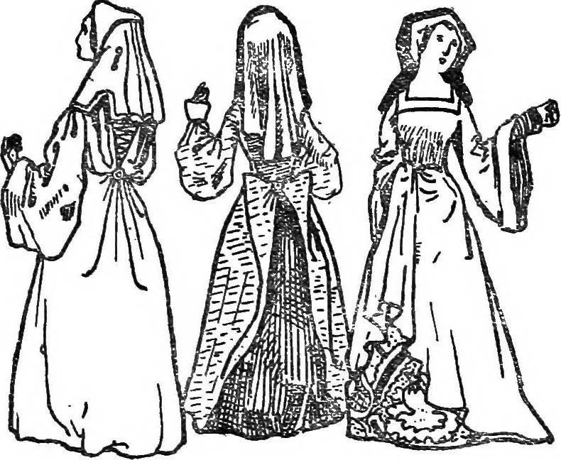 An illustration from English costume, 1907, leaf 400