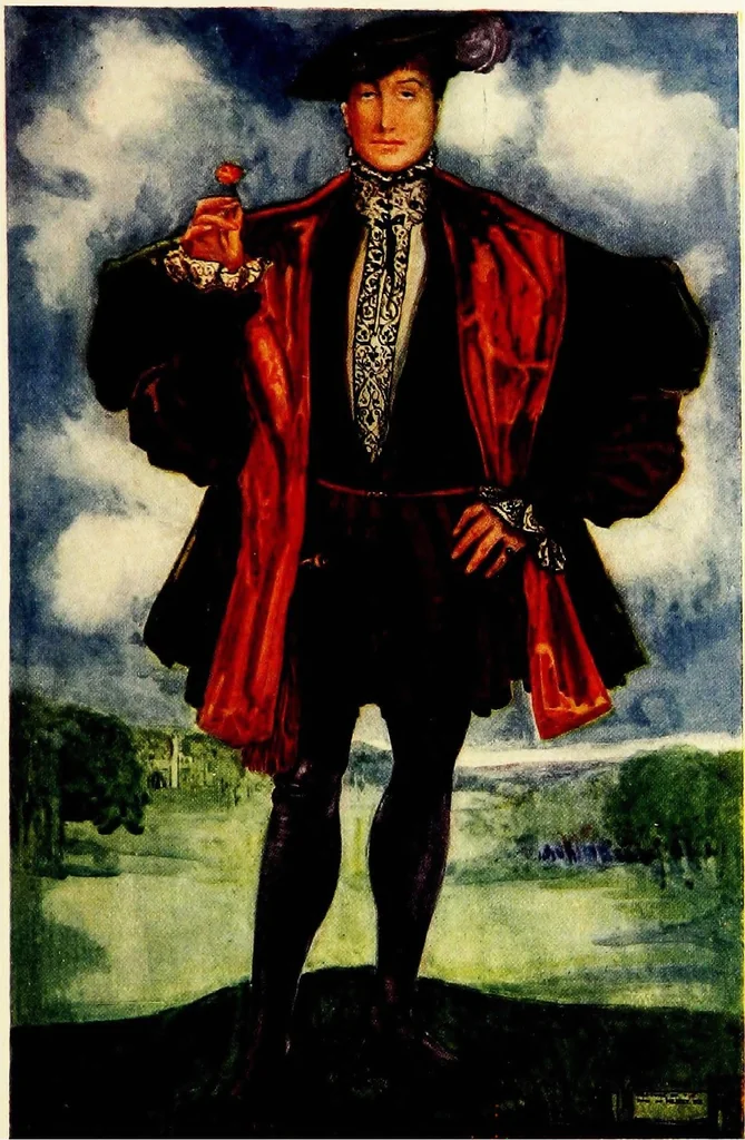 An illustration from English costume, 1907, leaf 418