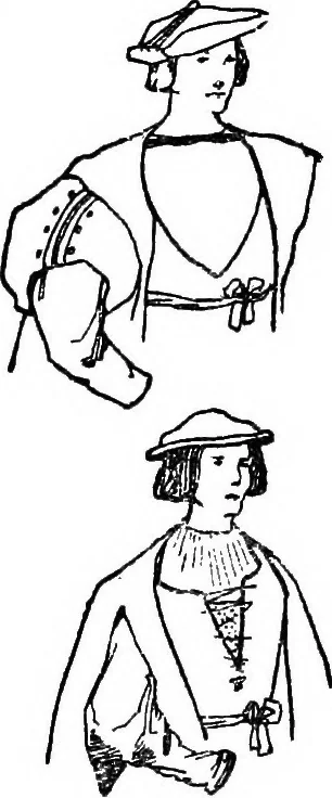 An illustration from English costume, 1907, leaf 437