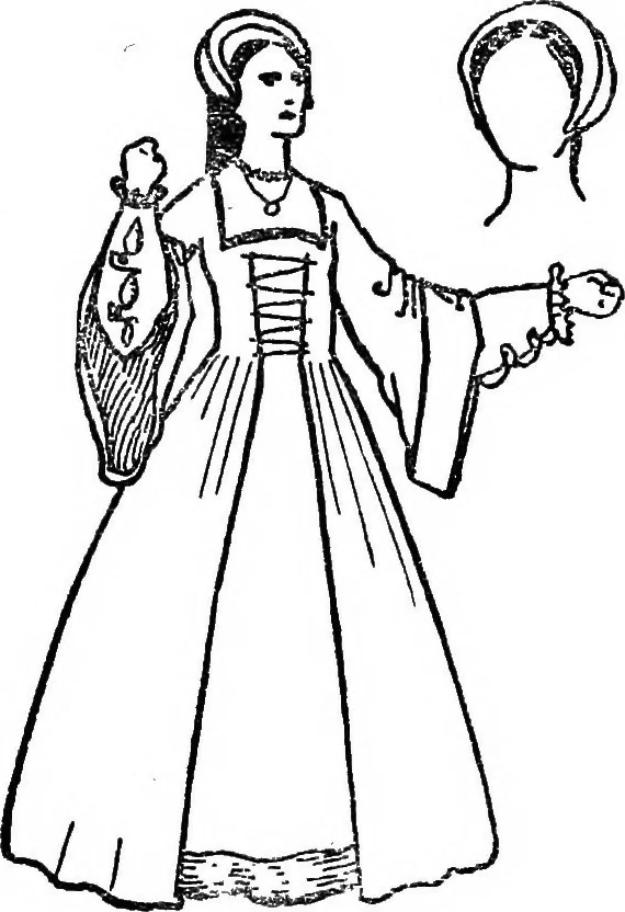 An illustration from English costume, 1907, leaf 442