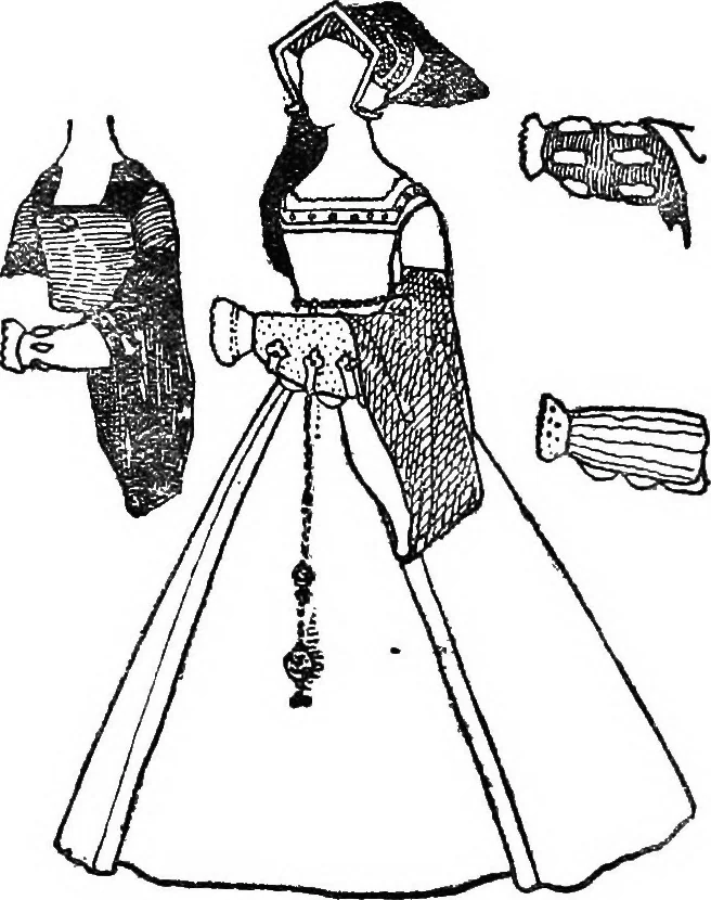 An illustration from English costume, 1907, leaf 448