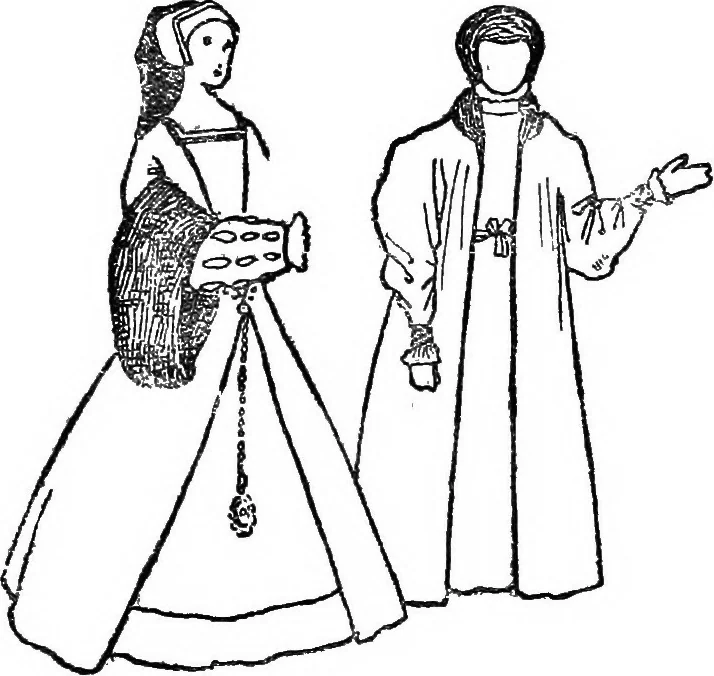 An illustration from English costume, 1907, leaf 452
