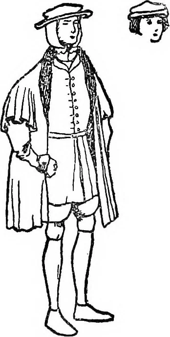 An illustration from English costume, 1907, leaf 455