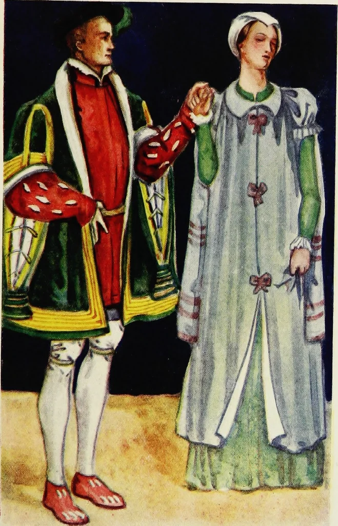 An illustration from English costume, 1907, leaf 462