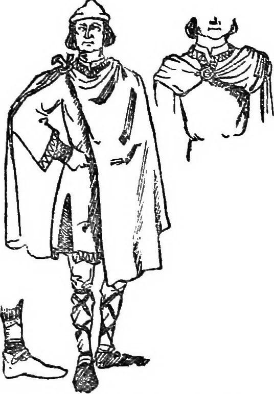 An illustration from English costume, 1907, leaf 48