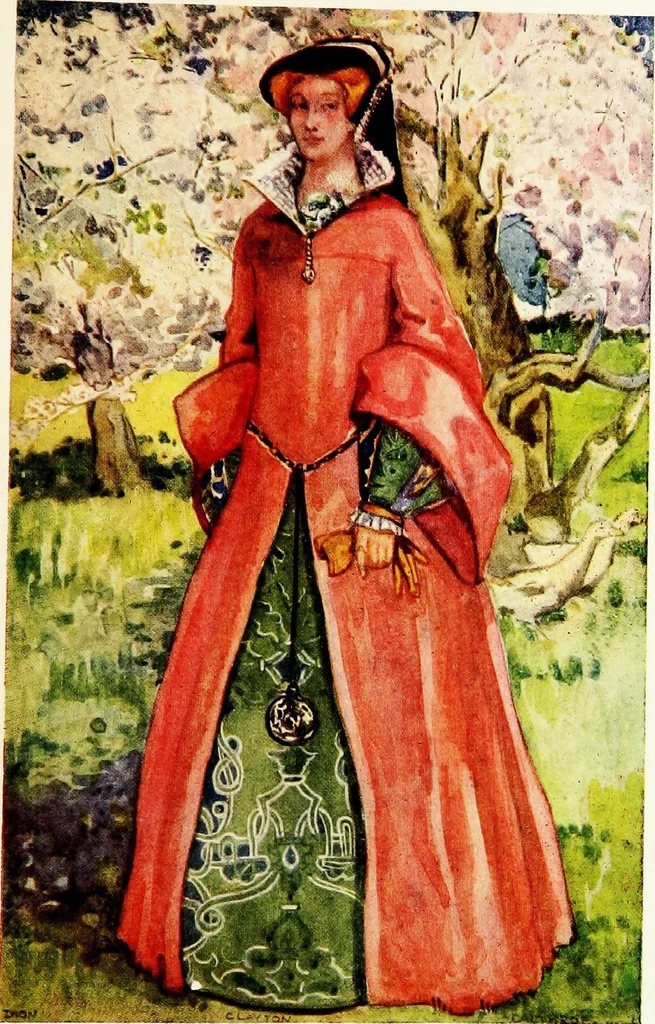 An illustration from English costume, 1907, leaf 482
