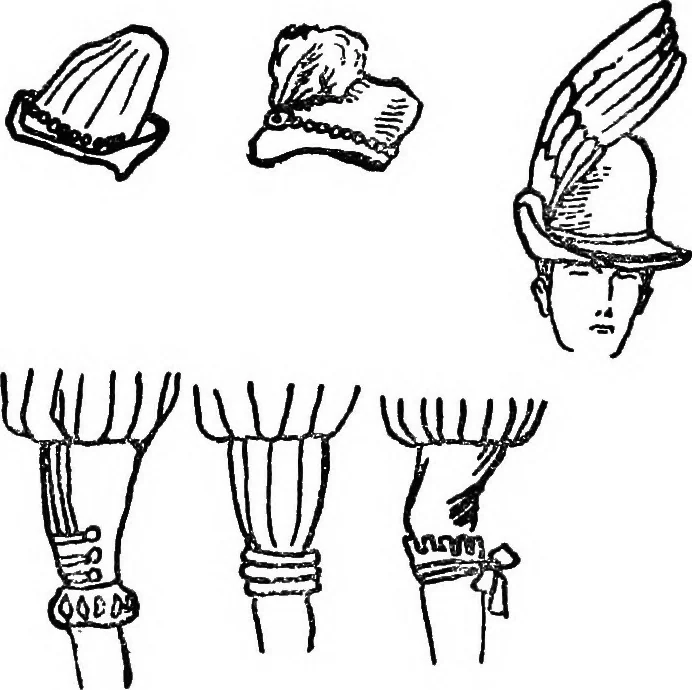 An illustration from English costume, 1907, leaf 497