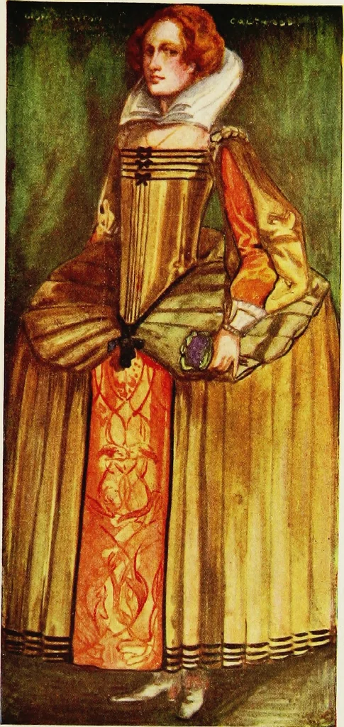 An illustration from English costume, 1907, leaf 506
