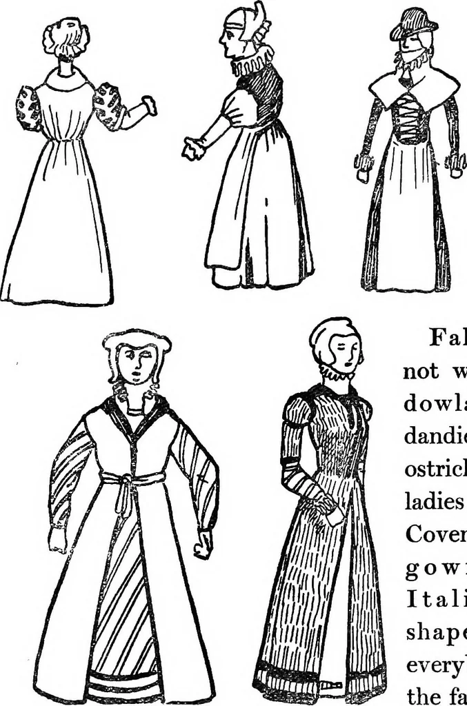 An illustration from English costume, 1907, leaf 513