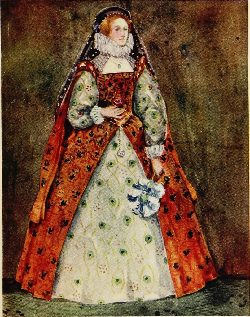 An illustration from English costume, 1907, leaf 518