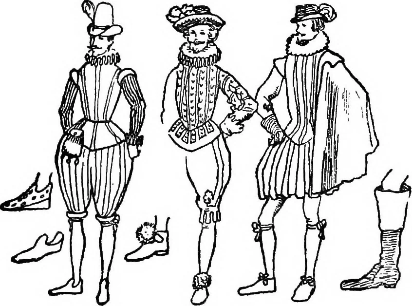 An illustration from English costume, 1907, leaf 533
