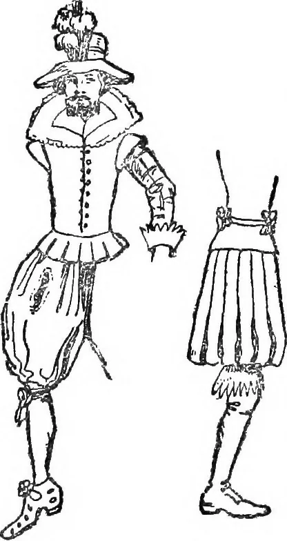An illustration from English costume, 1907, leaf 535