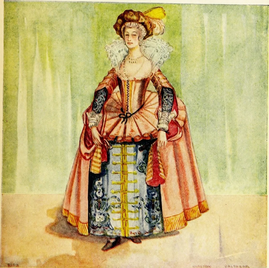 An illustration from English costume, 1907, leaf 550