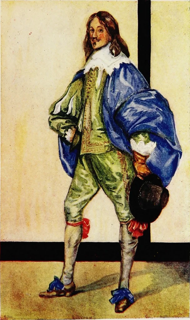 An illustration from English costume, 1907, leaf 562