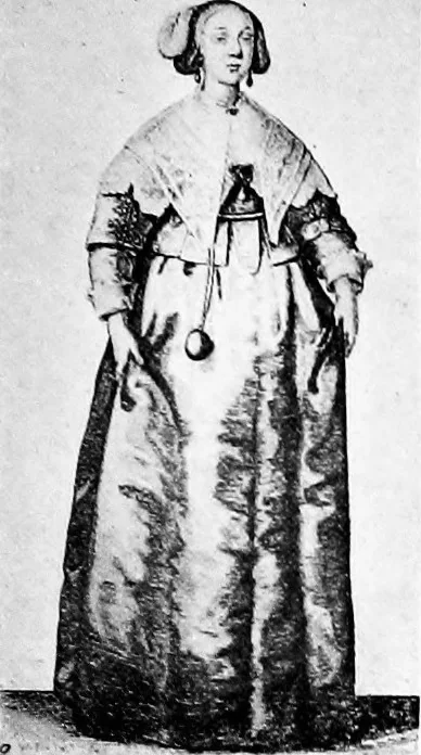 An illustration from English costume, 1907, leaf 582