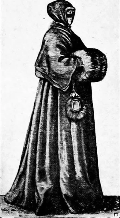 An illustration from English costume, 1907, leaf 582