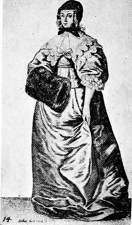 An illustration from English costume, 1907, leaf 583