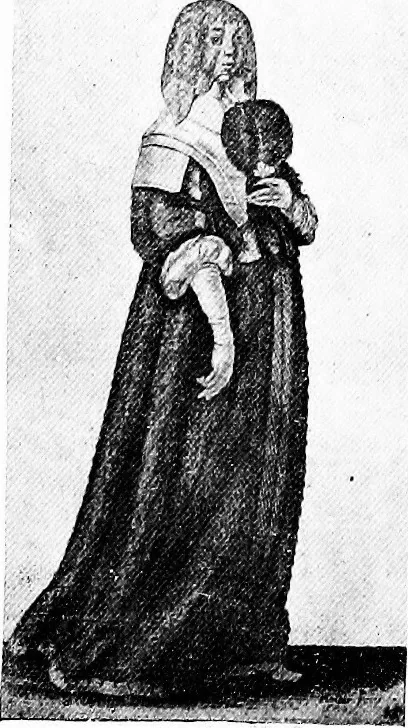 An illustration from English costume, 1907, leaf 583