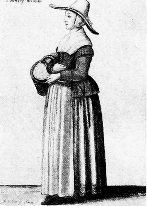 An illustration from English costume, 1907, leaf 586