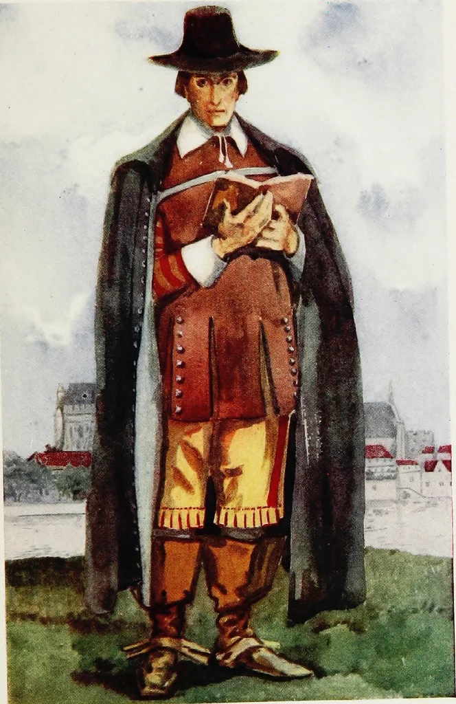 An illustration from English costume, 1907, leaf 592