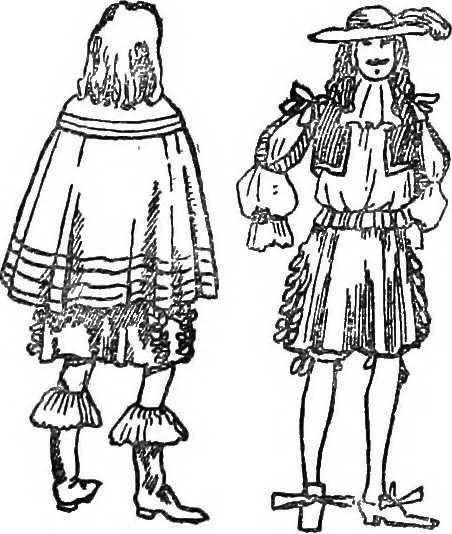 An illustration from English costume, 1907, leaf 607