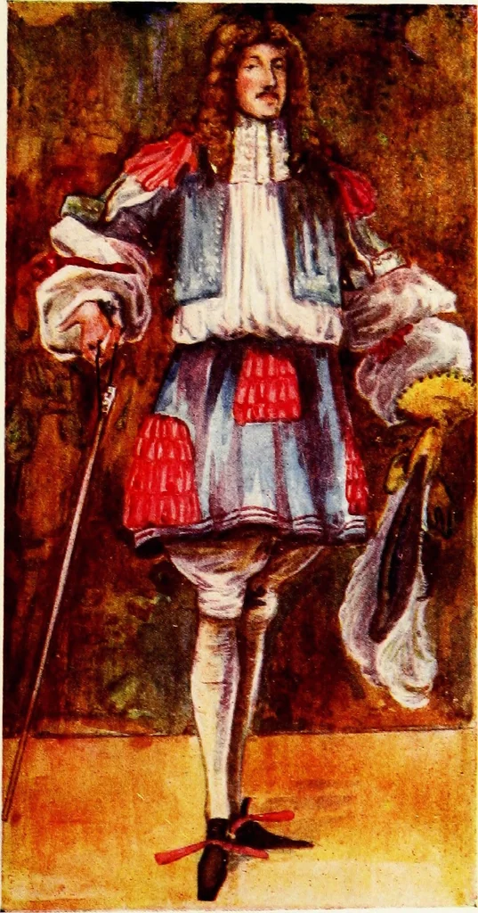 An illustration from English costume, 1907, leaf 610
