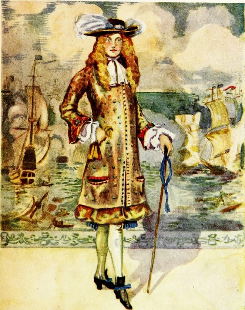 An illustration from English costume, 1907, leaf 616