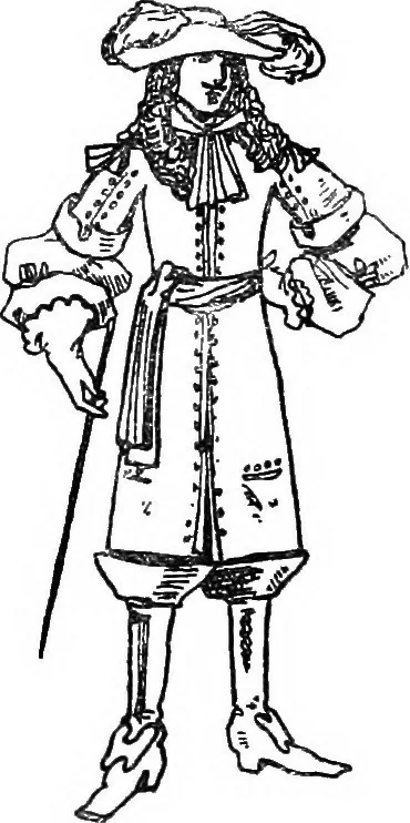 An illustration from English costume, 1907, leaf 618