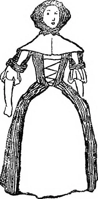 An illustration from English costume, 1907, leaf 637