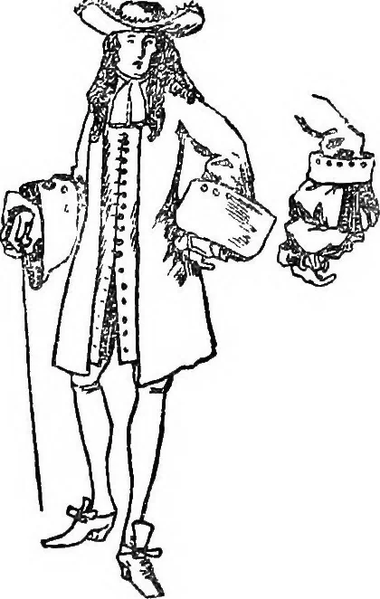 An illustration from English costume, 1907, leaf 645