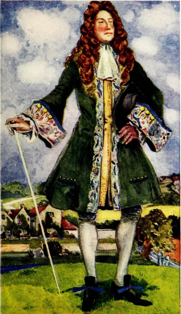 An illustration from English costume, 1907, leaf 648